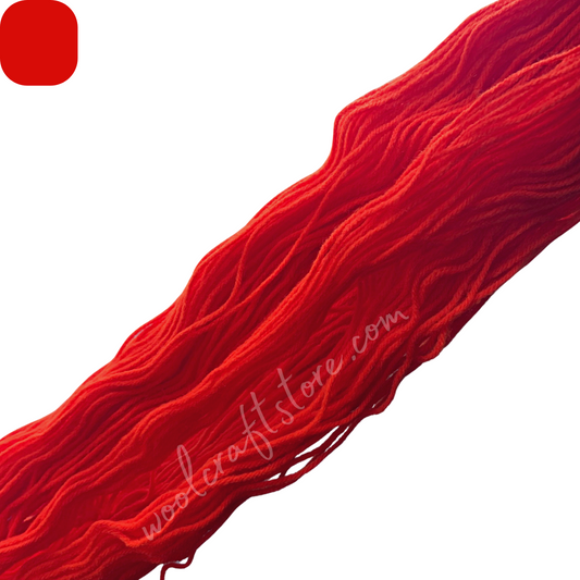 4ply Acrylic - 02 Bright Red